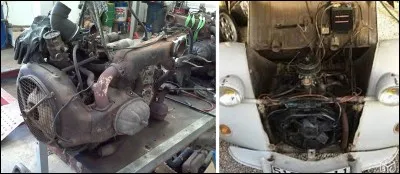 Parlons cylindrée ! La dernière version de « l'escargot en fer-blanc » (Tin Snail, surnom au Royaume-Uni) possédait un moteur de 602 cm3 ! Il y a eu plusieurs versions de ce moteur.
Connaissez-vous la cylindrée de la 1e version du moteur de la « 2 cv » ?