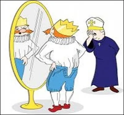 Dans une célèbre comptine qui vous faisait peut-être rire, qui est ce roi dont on dit de lui : 
"O mon Roi, Votre majesté
Est mal culottée" ?