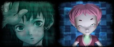 Lain partage de nombreux points en commun avec une héroïne de "Code Lyoko". Elle est, comme on l'a dit, une créature créée dans le Wired puis incarnée sur Terre.
Dans la saison 1 de "Code Lyoko", quel personnage est dans le même cas ?