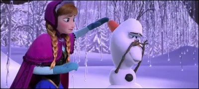 Que va faire Ana avec la carotte d'Olaf ?