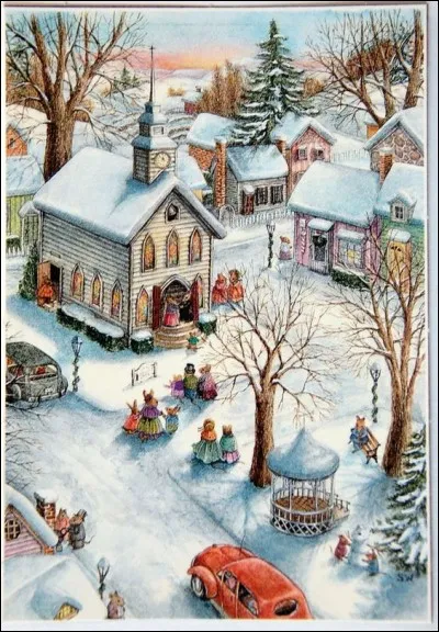 Qui chantait "La neige, la neige était recouverte de boue" ?