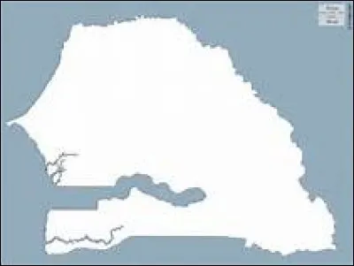 Quel est le seul pays frontalier avec la Gambie ?