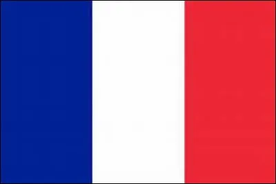 Quelle couleur faut-il ajouter au drapeau de la France pour avoir les quatre couleurs du drapeau gambien ?