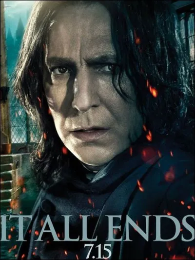 Par quel acteur est interprété le professeur Rogue ?