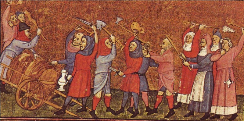 En Occident médiéval, comment appelait-on les révoltes paysannes ?
