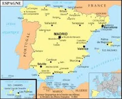 Quelles sont les deux couleurs du drapeau espagnol ?