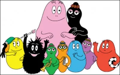 Dans le dessin animé "Barbapapa", quelle est la couleur de Barbamama ?