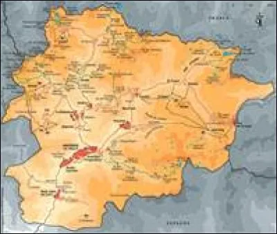 Quels sont les deux pays frontaliers avec Andorre ?