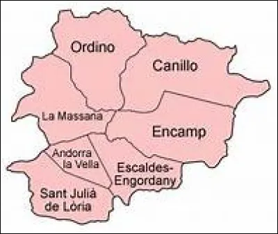 Quelle est la division administrative d'Andorre ?
