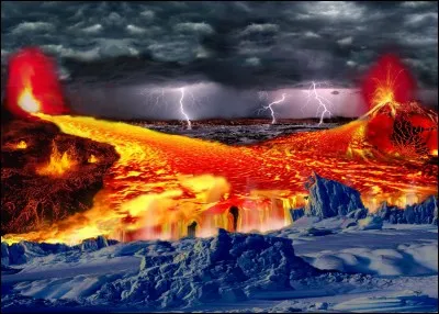 Quel gouffre séparait les mondes Niflheim et Muspellheim, avant la création du monde, dans la mythologie nordique ?