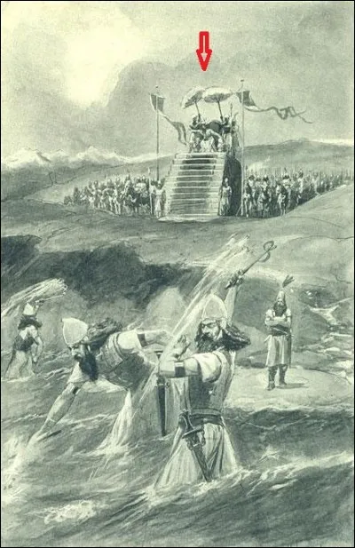 Quel roi de Perse très hostile déclare la guerre à ce peuple ?