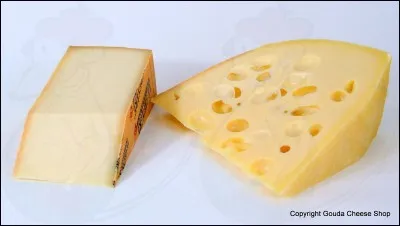 Il y a des trous dans le gruyère suisse mais pas dans l'emmental.