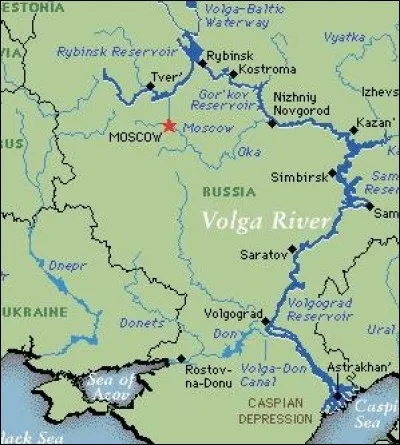 Quel fleuve russe est le plus grand d'Europe ?