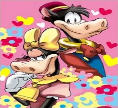 Quelle est cette vache, amie de Minnie, fiancée au cheval Horace ?