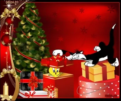 Qui va enfermer Titi dans la boîte à cadeau ?