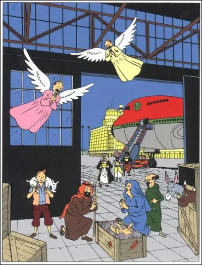 Qui veille sur l'enfant Jésus ?