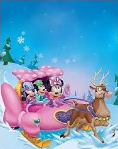 Voici la question pas facile qui va vous départager ! On peut voir, dans un traîneau de Noël, les nièces de Minnie : comment s'appellent-elles ?
