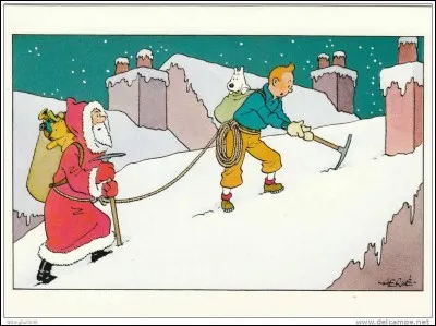 Qui s'est déguisé en Père Noël ?