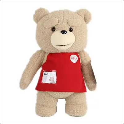 Cet ours a une bonne bouille, tu vas le demander au Père Noël !