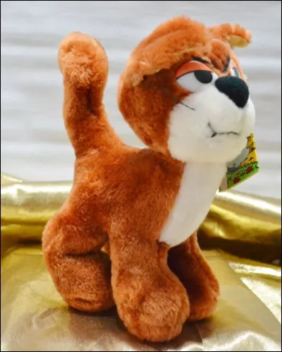 Si tu préfères ce joli chat en peluche, alors il faut commander :