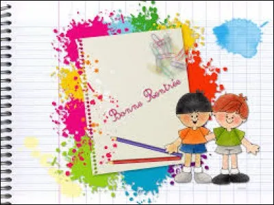 On ne va pas __ l'école la nuit.