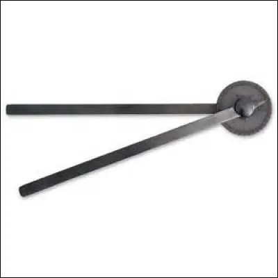 Comment s'appelle cet instrument qui permet au kinésithérapeute de mesures les amplitudes articulaires ?