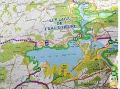 Les lacs de l'Eau d'Heure se trouvent en Belgique.