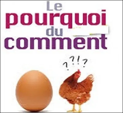 Que cherche-t-on avec "le pourquoi du comment" ?
