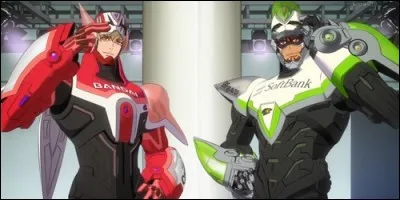 Dans quel anime voit-on ces deux super-héros ?