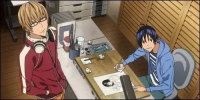 Dans quel anime voit-on Mashiro et Takagi, deux collégiens voulant devenir mangakas ?