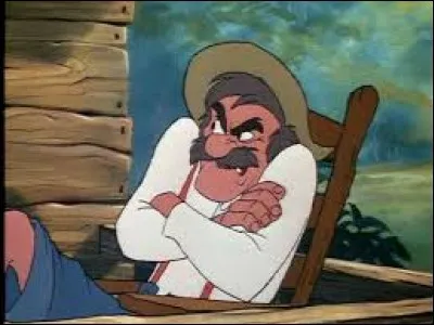 Quel membre de l'&eacute;quipe a servi de mod&egrave;le pour le personnage d'Amos Slade, le chasseur et voisin de Veuve Tartine ?