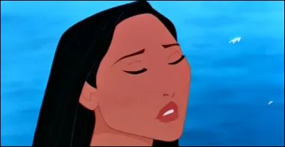 Que se passe-t-il à ce moment-là dans le tête de Pocahontas ? (Elle est en face de John Smith.)