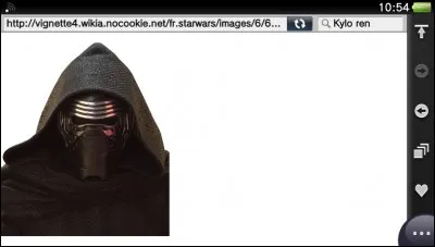 Pour Kylo Ren, qui est Darth Vader ?