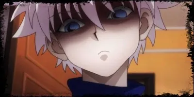 Dans "Hunter x Hunter", cela ne gène absolument pas ce personnage de tuer les gens de façon très sanglante, puisqu'il vient d'une famille d'assassins. Il devient cependant moins effrayant au fil de l'histoire. Il s'appelle :