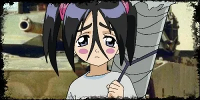 Dans "Bleach", la petite fille qui travaille au magasin d'Urahara semble en apparence angélique et timide, mais elle sait aussi très bien se servir d'un bazooka quand elle en a envie. Elle se nomme :