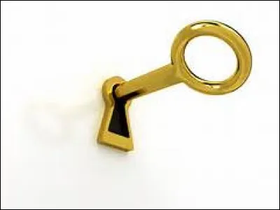 En serrurerie, quelle est la partie de la clé qui actionne le pêne ?