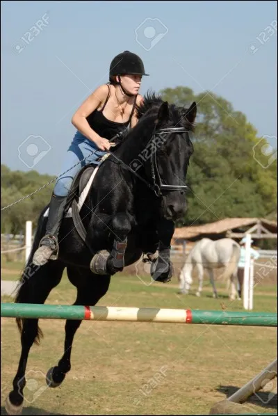 Quelle est la position en sautant ?