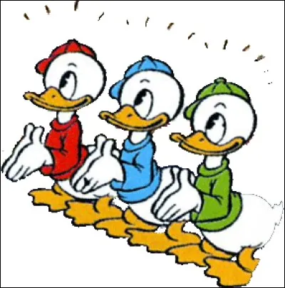 Ils sont les trois neveux de Donald Duck, comment les appelle-t-on ?