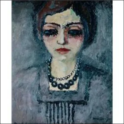 Qui a peint la "femme au collier" ?