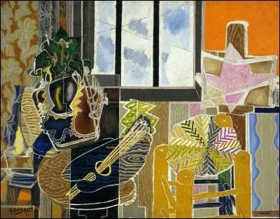 Qui a peint ce "vase devant une fenêtre" ?