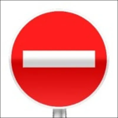 Quelle est la signification de ce panneau ?