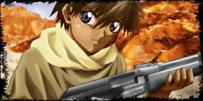 Dans "Full Metal Panic!", le héros était un enfant-soldat dénué de tout sentiment jusqu'à ce que sa dernière mission le contraigne à s'occuper d'une belle jeune fille dont il finira par s'enticher. Il s'appelle :