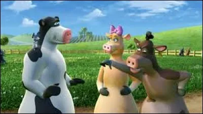 La Ferme en folie - Comment s'appelle la vache Holstein ?