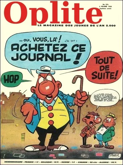 1965 : Malgré son succès, Gotlib est obsédé par un journal auquel il voudrait à tout prix collaborer. Lequel ?