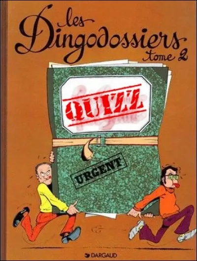 Là, il rencontre un grand scénariste français qui l'a toujours encouragé. Ils publient ensemble "Les Dingodossiers". C'est le monsieur à gauche sur l'image : qui donc ?