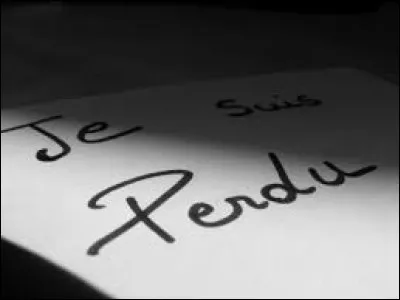 Il a perdu donc il __.