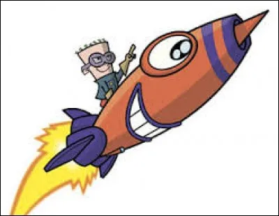 Une fusée d'enfer - De quelle couleur la fusée est-elle ?