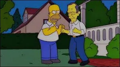 Lequel de ces présidents américains a habité en face des Simpson ?
