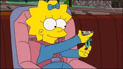 De quelle couleur la tétine de Maggie est-elle ?