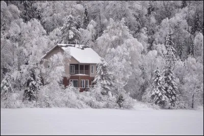 Quelle est cette chanson de Cabrel : "Y a des étoiles qui courent dans la neige autour de son chalet de bois" ?